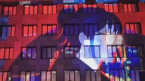 Световое шоу. Фестиваль ''Портал 2030-2050''