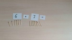 Сложение в пределах 20. Объясняем на спичках.
