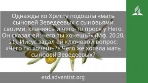 14 сентября 2025. Как узнать волю Божью. Под сенью благодати | Адвентисты