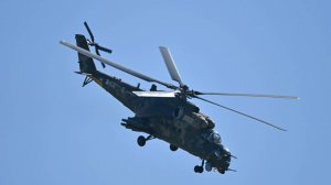 Ми-35М уничтожил боевиков ВСУ. Лучшее видео из зоны СВО