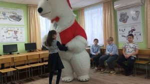 Елка досааф Азнакаево Ляйсан и мишка