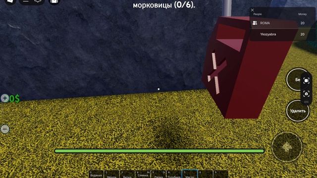 я с дедушкой римом в ферме нашёл биотопливо и Оленька там пробрался через дверь