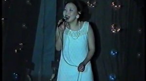 Видео из архива. Выпускница Агафья Габышева во время гастрольных выступлений. 2