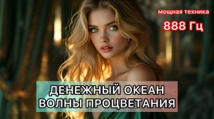 Мощная ДЕНЕЖНАЯ медитация 4 Поток изобилия на частоте 888 Гц