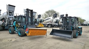 Внедорожный полноприводный вилочный дизельный погрузчик RANTEX CPCD50