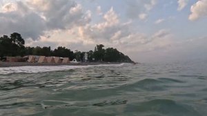 Встречаем рассвет в море