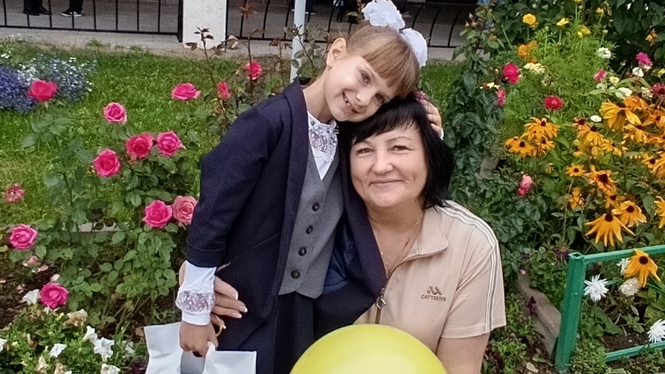 Моя любимая первоклашка!😘❤️😘❤️😘❤️