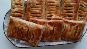 Слойки с яблоком и лимоном/Ещё собираю огурчики
