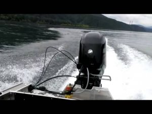 RusBoat 43JET под мотором Mercury-40JET