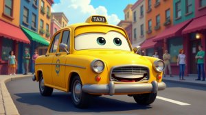 Песня про такси | Мультфильмы для детей | Мультики для детей