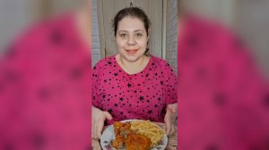 Мукбанг Запеченая Курочка, Макарошки
