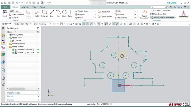 003 Create Mirror curve смотреть онлайн
