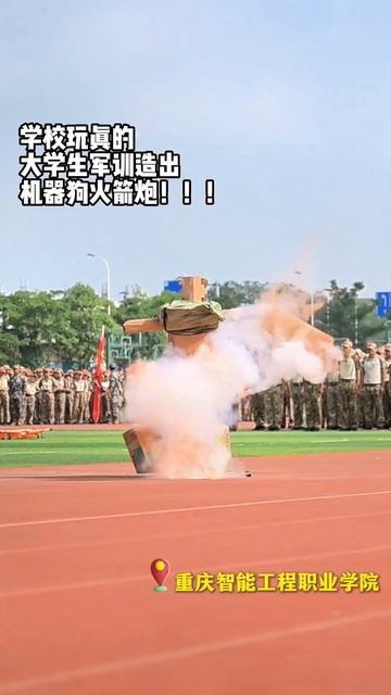 Китайцы научили робособак пользоваться ракетницами. Это видео сняли во время учений в городе Чунцин смотреть онлайн