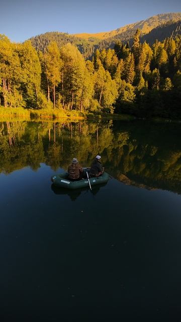 Рыбалка на горном озере