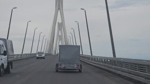 Проезд через Оку по Муромскому мосту 12 августа 2024 г.