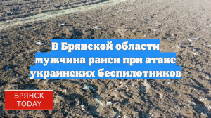 В Брянской области мужчина ранен при атаке украинских беспилотников