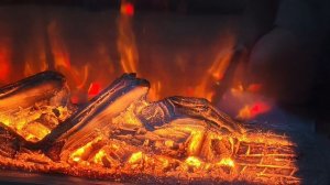 17-09-2025 включили камин в деревне