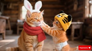 Как котики подарки покупали и бассейн строили