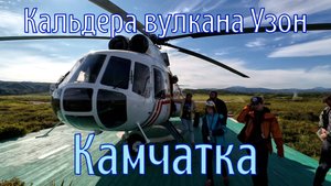 Камчатка-2025: вертолетная экскурсия в кальдеру вулкана Узон #travel #volcano #animals #bear #4k
