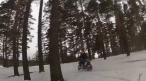 yamaxa wr 450 зима.wmv