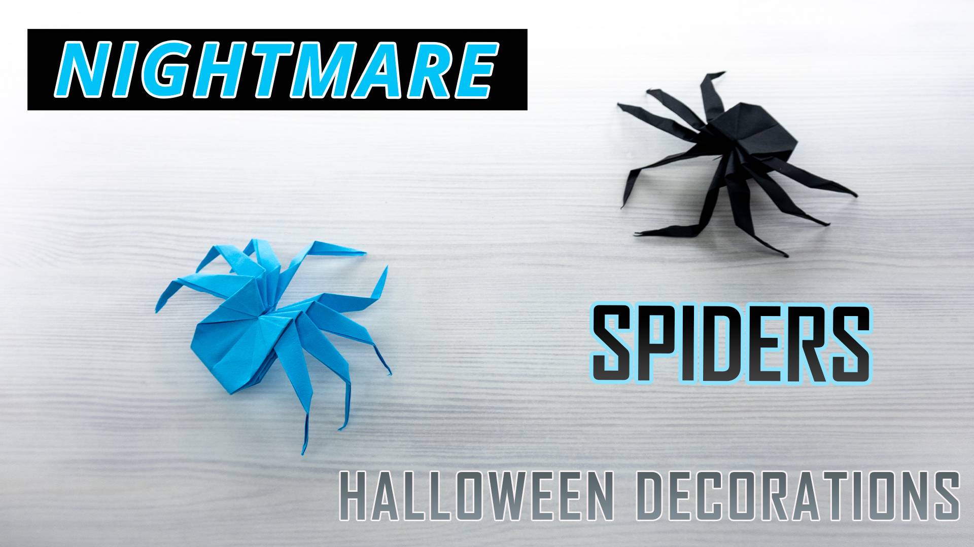 🕷 Эти бумажные пауки будут преследовать вас в ваших кошмарных снах! смотреть онлайн