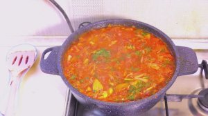 Борщ с чесноком!