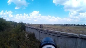 Посадка Як-42 АК ЮТэйр Карго в аэропорту Саратов-Центральный.