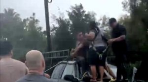 Спасение людей во время наводнения в Мексике 2 камера