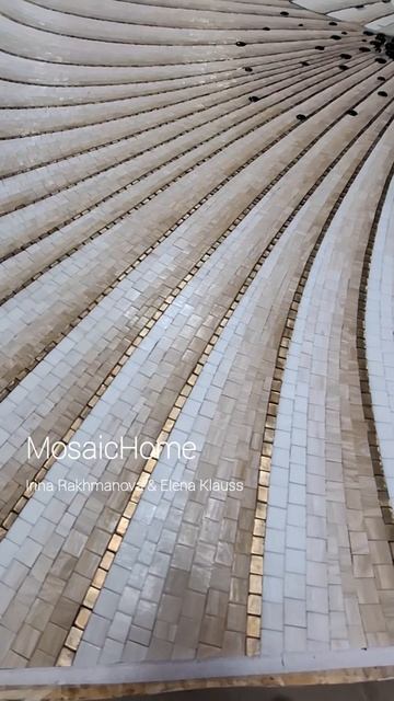 Панно из мозаики Абстракция