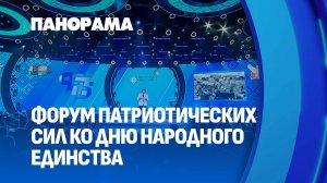 День народного единства! Как прошёл форум патриотических сил? Панорама