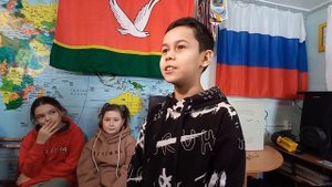 Камиль после сеанса радиосвязи с космонавтами