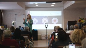 Ксения Крегер об Активаторе клеток от Whieda на конференции в Новороссийске.