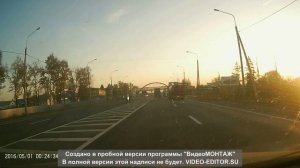 Каскадер у аэропорта Вологда
