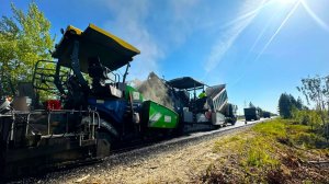 В Нижневартовском районе ремонтируют дорогу между Стрежевым и столицей Самотлора