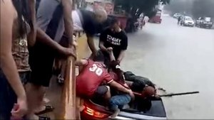 Спасение людей во время наводнения в Мексике 3 камера