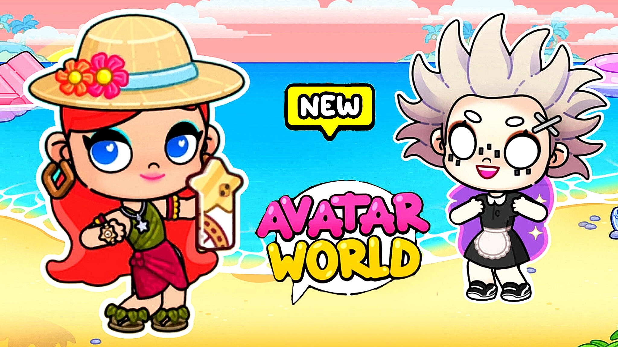 АНЮ и ДРУЗЕЙ нашла ПОЛИЦИЯ и послала ПРИЗРАКА 👻. Аватар Ворлд. смотреть онлайн