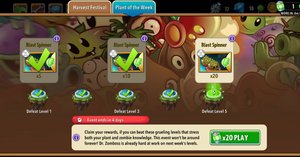 PvZ 2l РАСТЕНИЯ против ЗОМБИ 2 l Проходим 5 этап события BLAST SPINNER l Собираем ежедневные призы