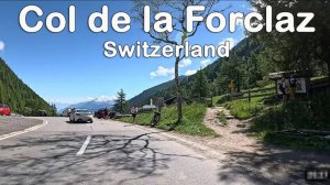 🚗 SmartTV 4К ➤ 🌄 Через живописный перевал Коль-де-ла-Форклаз, в Швейцарии!