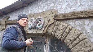 Оформление цоколя под декоративный камень, оформление окна под ковку. Decorative rock. Art concrete.