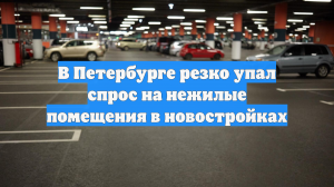 В Петербурге резко упал спрос на нежилые помещения в новостройках
