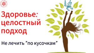 Здоровье: целостный подход. Не лечить "по кусочкам"