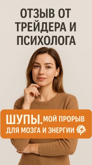 Отзыв от психолога и трейдера по Шупам