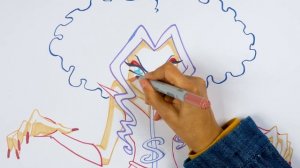 Рисунок Сторми маркерами