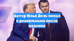 Актер Илья Дель попал в реанимацию после падения