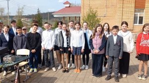 9ая школа г Азнакаево привет космонавтам