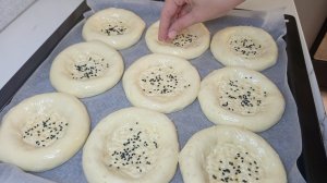 Вкусные мини лепешки! Универсальное тесто.