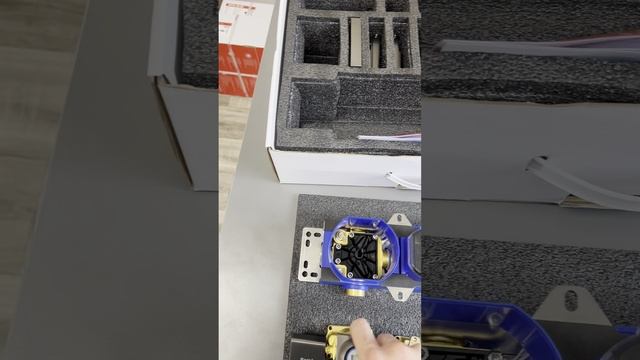Обзор корпуса смесителя модульной душевой системы Raglo R02.274.09 в цвете графит оружейная сталь