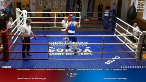 10 60 кг Цзен Кирилл СКА Магомедов Шарабутдин Кронштадт