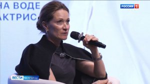 Российская синхронистка Мария Киселева провела мотивирующую лекцию для белгородских школьников