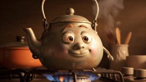 Чайник поёт впервые#мультикидлядетей#обучающиемультики#мультикидлямалышей#детскоевидео#мультики